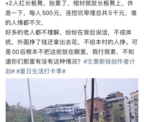 农村惊现一日丧！有邻居去世，两兄弟连挖坑带埋花5000，不欠人情