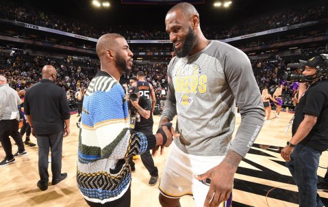 詹姆斯与NBA史上35.6%的球员同场竞技过 名列历史第一 保罗第二
